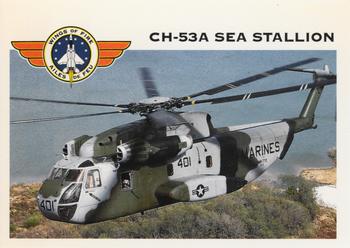 1992 Panini Wings of Fire #43 Marine Corps CH-53A Sea Stallion Heavy Helicopter Front