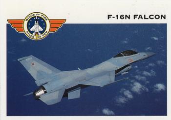 1992 Panini Wings of Fire #83 F-18N Adversary Falcon Front