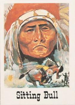 1966 Leaf Good Guys and Bad Guys #41 Sitting Bull Front