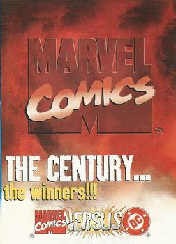 1995 Fleer DC vs. Marvel Comics #NNO The Battles of the Century...and You decide the winners Front