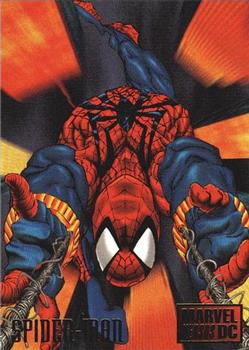 1995 Fleer DC vs. Marvel Comics #11 Spider-Man Front