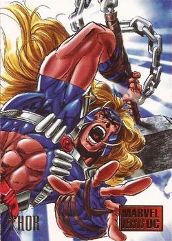1995 Fleer DC vs. Marvel Comics #13 Thor Front