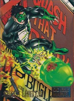 1995 Fleer DC vs. Marvel Comics #22 Green Lantern Front