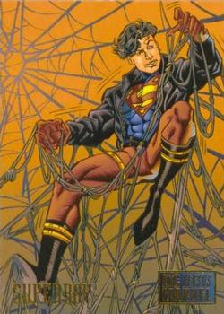 1995 Fleer DC vs. Marvel Comics #25 Superboy Front