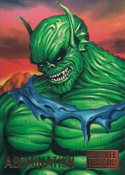 1995 Fleer DC vs. Marvel Comics #29 Abomination Front