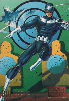1995 Fleer DC vs. Marvel Comics #30 Bullseye Front
