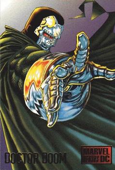 1995 Fleer DC vs. Marvel Comics #31 Doctor Doom Front