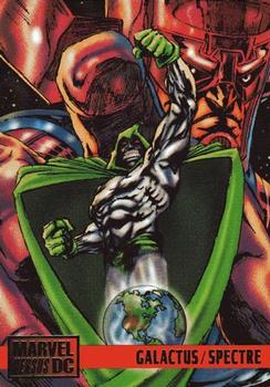 1995 Fleer DC vs. Marvel Comics #79 Galactus / Spectre Front