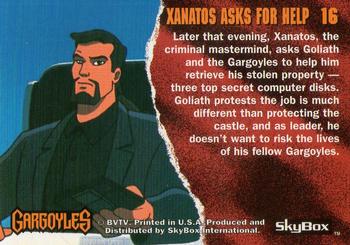 1995 Skybox Gargoyles #16 Xanatos Asks for Help Back