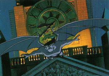 1995 Skybox Gargoyles #50 Gargoyles Move to the Clocktower Front
