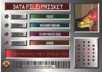 1995 Ultra Reboot #18 Data File: Frisket Back