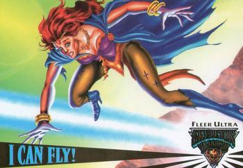 1995 Fleer Skeleton Warriors #38 I Can Fly! Front