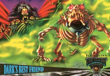 1995 Fleer Skeleton Warriors #40 Dark's Best Friend Front