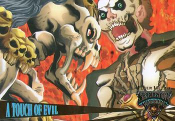 1995 Fleer Skeleton Warriors #41 A Touch of Evil Front