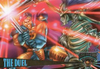 1995 Fleer Skeleton Warriors #60 The Duel Front
