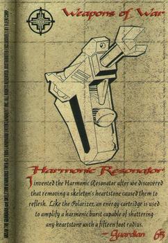 1995 Fleer Skeleton Warriors #65 Harmonic Resonator Back