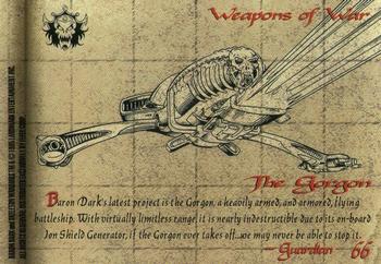 1995 Fleer Skeleton Warriors #66 The Gorgon Back