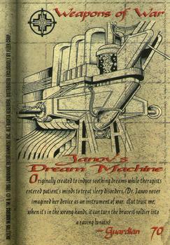 1995 Fleer Skeleton Warriors #70 Dream Machine Back