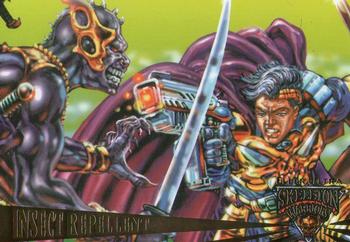 1995 Fleer Skeleton Warriors #81 Insect Repellent Front