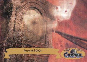 1995 Fleer Casper #17 Peek-A-BOO! Front