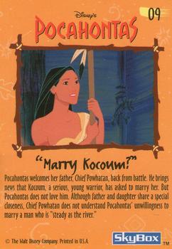 1995 SkyBox Pocahontas #9 