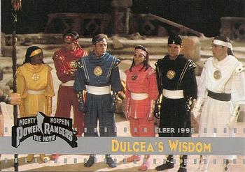 1995 Fleer Mighty Morphin Power Rangers: The Movie #78 Dulcea's Wisdom Front