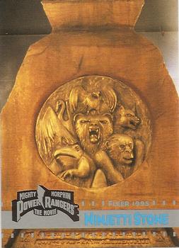 1995 Fleer Mighty Morphin Power Rangers: The Movie #79 Ninjetti Stone Front