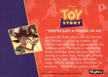1995 SkyBox Toy Story #1 