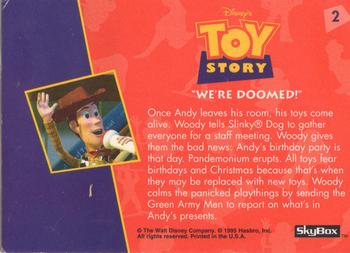 1995 SkyBox Toy Story #2 