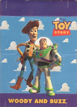 1995 SkyBox Toy Story #59 Woody and Buzz Front