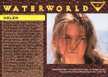 1995 Ultra Waterworld #4 Helen Back