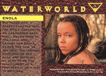 1995 Ultra Waterworld #5 Enola Back