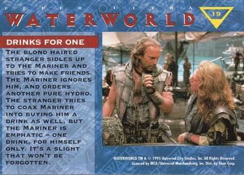 1995 Ultra Waterworld #19 Drinks for One Back
