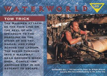 1995 Ultra Waterworld #45 Tow Trick Back