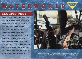 1995 Ultra Waterworld #52 Elusive Prey Back