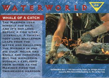 1995 Ultra Waterworld #68 Whale of a Catch Back