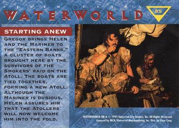 1995 Ultra Waterworld #85 Starting Anew Back