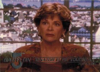 1995 Fleer Ultra Babylon 5 #31 Sen. Elise Voudreau Front