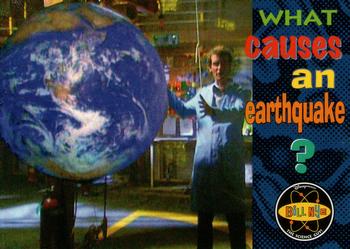1995 SkyBox Bill Nye, The Science Guy #2 What causes an earthquake? Front