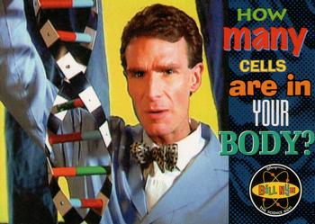 1995 SkyBox Bill Nye, The Science Guy #7 How many cells are in your body? Front