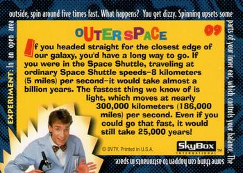 1995 SkyBox Bill Nye, The Science Guy #9 How long would it take to reach the edge Back