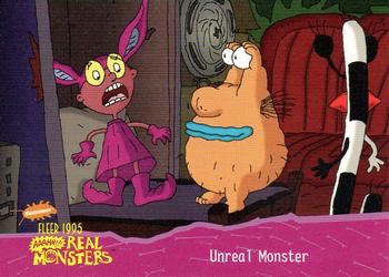 1995 Fleer AAAHH!! Real Monsters #2 Unreal Monster Front