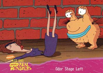 1995 Fleer AAAHH!! Real Monsters #10 Odor Stage Left Front