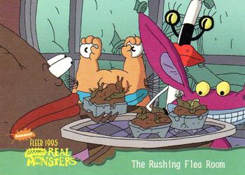 1995 Fleer AAAHH!! Real Monsters #69 The Rushing Flea Room Front