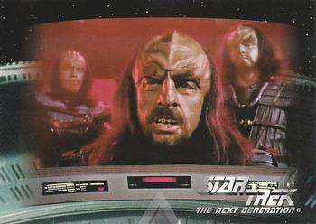 1995 SkyBox Star Trek: The Next Generation Season 2 #110 Mission Chronology Front