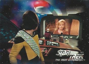 1995 SkyBox Star Trek: The Next Generation Season 2 #115 Mission Chronology Front