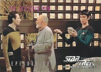 1995 SkyBox Star Trek: The Next Generation Season 2 #151 The Schizoid Man Front