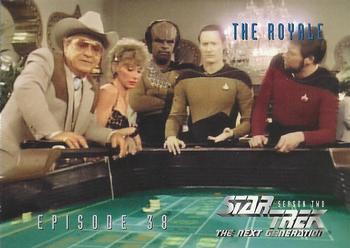 1995 SkyBox Star Trek: The Next Generation Season 2 #171 The Royale Front