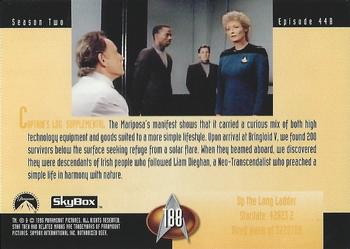 1995 SkyBox Star Trek: The Next Generation Season 2 #188 Up the Long Ladder Back