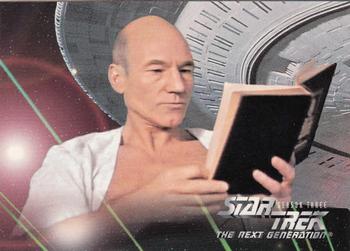 1995 SkyBox Star Trek: The Next Generation Season 3 #210 Mission Chronology - Card F Front